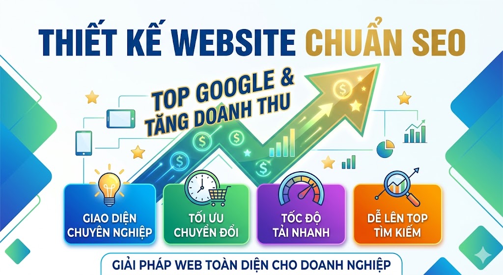 Thiết Kế Website Chuẩn SEO – Giải Pháp Tối Ưu Thứ Hạng Google 2026
