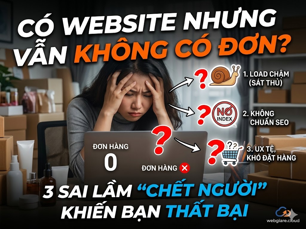 Tại sao khách hàng lướt Website rồi rời đi trong im lặng? 3 "điểm chạm" khiến bạn mất đơn hàng